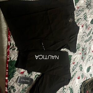 Nautica Black scrub set